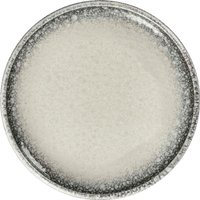 Assiette Nagoya plate VEGA; 19x2.5 cm (ØxH); blanc/gris; rond(e); 6 pièce(s) / Lot