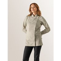 Veste de cuisine femme Lynn Le Nouveau Chef; Taille M; gris taupe