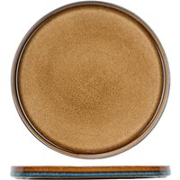 Assiette plate Quintana Cosy & Trendy; 27.5 cm (Ø); ambre; rond(e); 4 pièce(s) / Lot