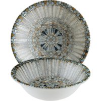 Coupelle Luca Mosaic Bonna; 0.4 l, 16x5 cm (ØxH); orange/bleu foncé/bleu clair/jaune/blanc; rond(e); 12 pièce(s) / Lot