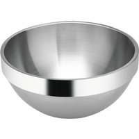 Ciotola buffet VEGA; 2400 ml, 23x10.5 cm (ØxH); argento; rotonda
