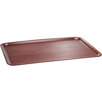 PULSIVA Vassoio di servizio Tile; 60x45x1.6 cm (LxLxH); marrone; rettangolare