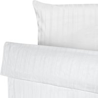 Parure de lit Trient ERWIN M.; 135x200 cm (lxL), 80x80 cm (Lxl); blanc