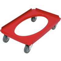 Thermo Future Box Carrello per casse isotermiche Euronorm; 61.5x41.5x17 cm (LxLxH); rosso