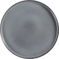 4x PULSIVA Piatto Vintage piano; 28x1.8 cm (ØxH); grigio; rotonda; 4 pz. / Pacco