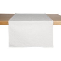 ERWIN M. Runner tavola Biella; 40x170 cm (LxL); bianco; rettangolare