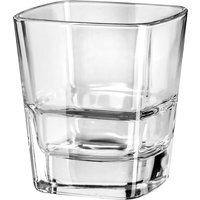 6x Borgonovo Tumbler Palladio Quadro; 350 ml, 8.6x9.8 cm (ØxH); trasparente; 6 pz. / Pacco