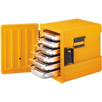 Avatherm Conteneur isotherme Frontlader grand modèle M601; 83 l, 45x62.5x57.5 cm (LxlxH); orange