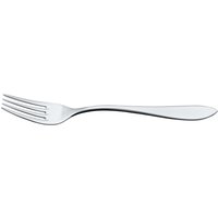 12x VEGA Fourchette de table Reggio mat; 20.2 cm (L); argenté, Poignée argenté; 12 pièce(s) / Lot