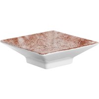 Ciotolina Gironia quadrato VEGA; 70 ml, 11.5x11.5x3.5 cm (LxLxH); rosa; quadrata; 6 pz. / Pacco