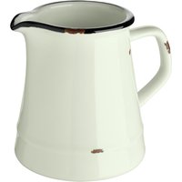 4x VEGA Lattiera Liron con manico; 250 ml, 7.5x9 cm (ØxH); bianco crema/nero; 4 pz. / Pacco