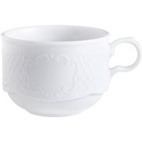 6x VEGA Tazza cappuccino Minuett; 250 ml, 8.9x6.7 cm (ØxH); bianco; rotonda; 6 pz. / Pacco