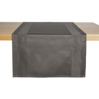 2x ERWIN M. Runner tavola Ambiente; 40x130 cm (LxL); antracite; rettangolare; 2 pz. / Pacco