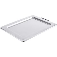 VEGA Plat de présentation GN ; GN 1/2, 32.5x26.5x1.4 cm (LxlxP); argenté