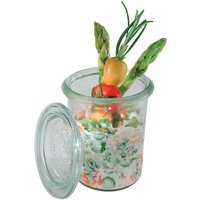 Barattoli in vetro APS; 160 ml, 6x8 cm (ØxH); trasparente; 12 pz. / Pacco
