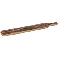 VEGA Tagliere Burno; 65x10x2 cm (LxLxH); quercia fumè; rettangolare