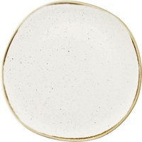 Piatto piano Stonecast Barley White organico Churchill; 26.4 cm (L); bianco/marrone; organica; 12 pz. / Pacco