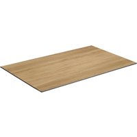 Plateau de table d'extérieur, HPL Lift rectangulaire VEGA; 120x68 cm (Lxl); chêne/naturel; rectangulaire