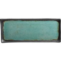 Plat Dearborn VEGA; GN 1.5/4, 39.7x16.2x2 cm (LxlxH); turquoise; rectangulaire; 3 pièce(s) / Lot