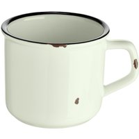 4x VEGA Tasse à café Liron; 25 cl, 9x7 cm (ØxH); écru/noir; 4 pièce(s) / Lot