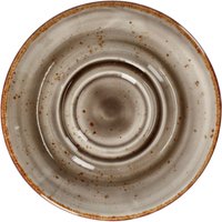 Sous-tasse café et mug Nebro VEGA; 15x2 cm (ØxH); gris; 6 pièce(s) / Lot