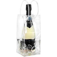 6x Ice.Bag Rafraîchisseur de bouteille Ice.Bag®; 25 cm (H); transparent; 6 pièce(s) / Lot