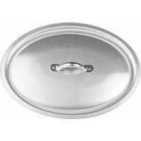Coperchio Aluminio Agnelli; 24 cm (Ø); argento; rotonda
