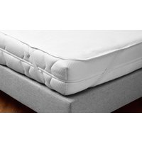 Coprimaterasso Delphine Fixspann ERWIN M.; 100x200 cm (LxL); bianco