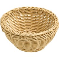 4x VEGA Corbeille à pain Daria rund; 16x8 cm (ØxH); beige; rond(e); 4 pièce(s) / Lot