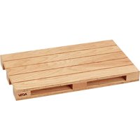VEGA Taglieri in legno Pallet senza piedini; 35x20x3.3 cm (LxLxH); faggio