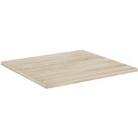 Plateau de table Solona rectangulaire PULSIVA; 68x60x1.9 cm (LxlxH); hêtre; rectangulaire