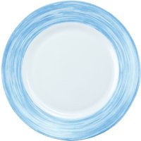 Assiette Brush plate Arcoroc; 23.5 cm (Ø); bleu; rond(e); 6 pièce(s) / Lot