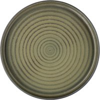 Piatto Snug con bordo alto VEGA; 750 ml, 20.5x4 cm (ØxH); verde oliva; rotonda; 4 pz. / Pacco