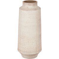 Vaso Ahmadi; 14x33 cm (ØxH); beige