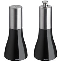 Set macinapepe e macinasale Nutima VEGA; 5x11.5 cm (ØxH); nero