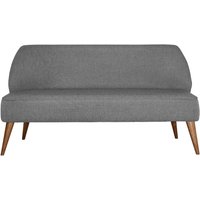 Canapé Houston tissu VEGA; 155x60x82 cm (lxPxH); gris chiné