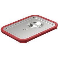 Rieber Coperchio a innesto Gastronorm 1/2 impermeabile Rieber; GN 1/2, 32.5x26.5 cm (LxL); argento