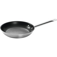 Padella antiaderente VEGA; 24x5 cm (ØxH); antracite; rotonda