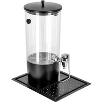 Distributeur de boissons fraîches Hampton simple, GN 1/2, avec 2 accumulateurs de froid VEGA; 4 l, 26.5x32.5x42 cm (LxlxH); noir