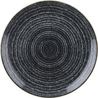 12x Churchill Piatto piano Studio Prints Charcoal Black Coupe; 16.5 cm (Ø); nero; rotonda; 12 pz. / Pacco