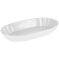 6x PULSIVA Ciotola patatine fritte Kentwood; 360 ml, 21x11.5x3.2 cm (LxLxH); bianco; 6 pz. / Pacco