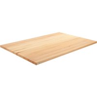 VEGA Bordplate innendørs Kentucky rektangulær; 120x80x3 cm (LxBxH); Bøk/Natur; Rektangulær