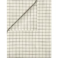 ERWIN M. Tovaglia Skan quadretti piccoli; 130x170 cm (LxL); bianco crema/antracite; rettangolare