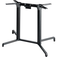 Pied de table double et rabattable Scudo Nardi; 52x87x71 cm (lxLxH); anthracite