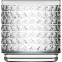 Tumbler Ravenna impilabile LAV HORECA; 380 ml, 7.6x8.4x8.5 cm (ØxØxH); trasparente; 12 pz. / Pacco