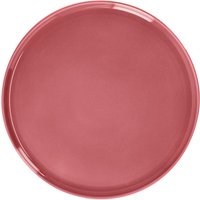 6x VEGA Piatto Alegria piano; 26x1.6 cm (ØxH); rosso chiaro; rotonda; 6 pz. / Pacco