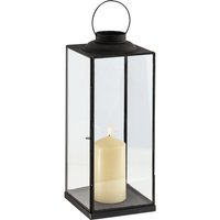 VEGA Lanterna Prya; 15x15x40 cm (LxLxH); nero