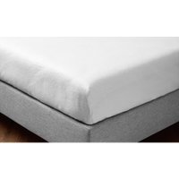 ERWIN M. Protège-matelas Delphine forme drap housse; 140x200 cm (lxL); blanc