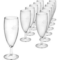 Flute Super-Set con marcatura Pasabahçe; 152 ml, 6x15.8 cm (ØxH); trasparente; 0.1 l Segno di riempimento, 12 pz. / Pacco
