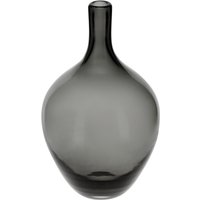 Vaso in vetro Kimiko; 11x20 cm (ØxH); grigio